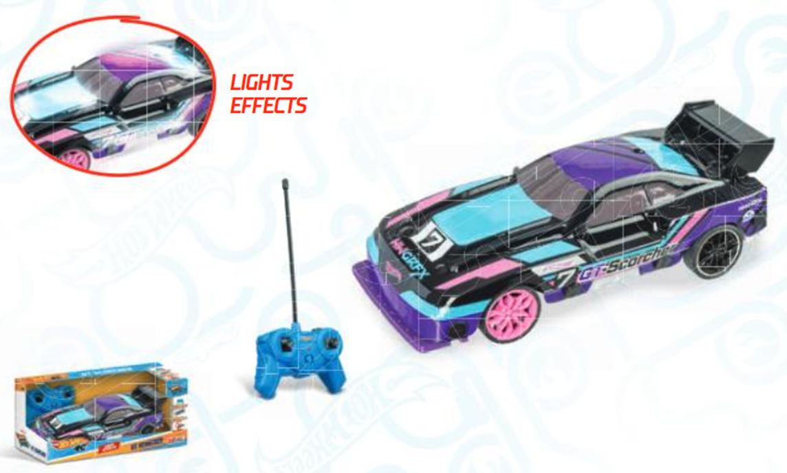 Hot Wheels RC Scorcher Battery-Operated