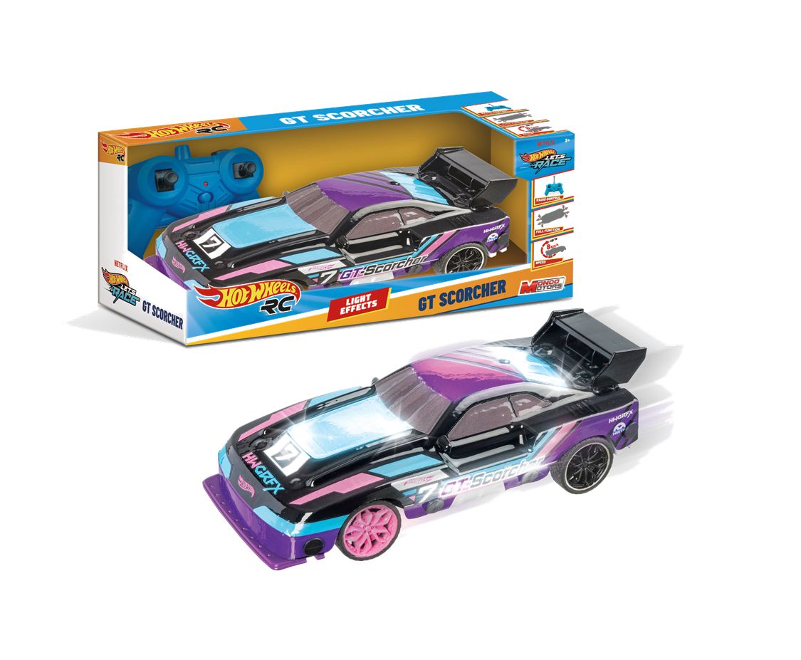 Hot Wheels RC Scorcher Battery-Operated