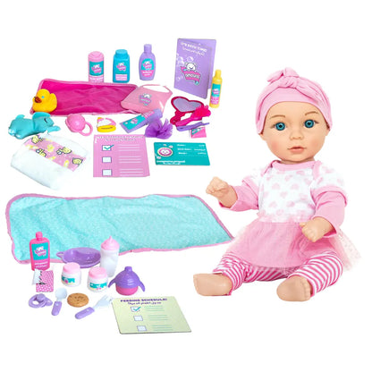 Baby Amoura Love and Feed Playset Doll 15 Inch