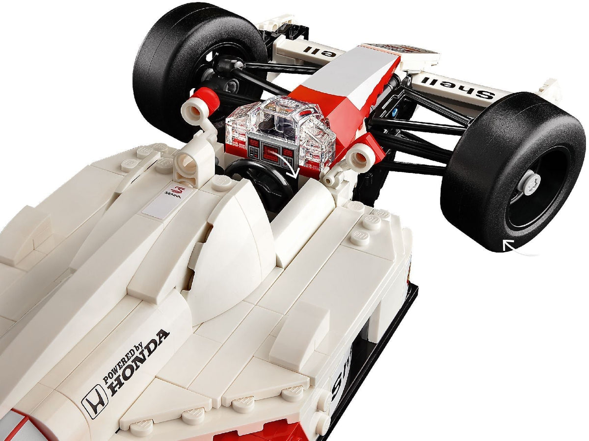 LEGO Icons McLaren MP4/4 Ayrton Senna F1 Car Building Set