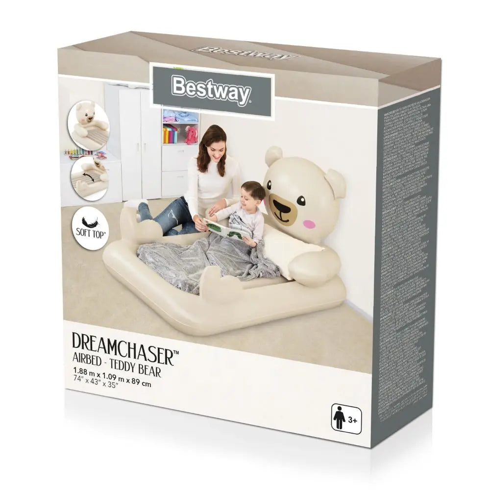 Bestway Airbed Teddy Bear 188x109x89cm