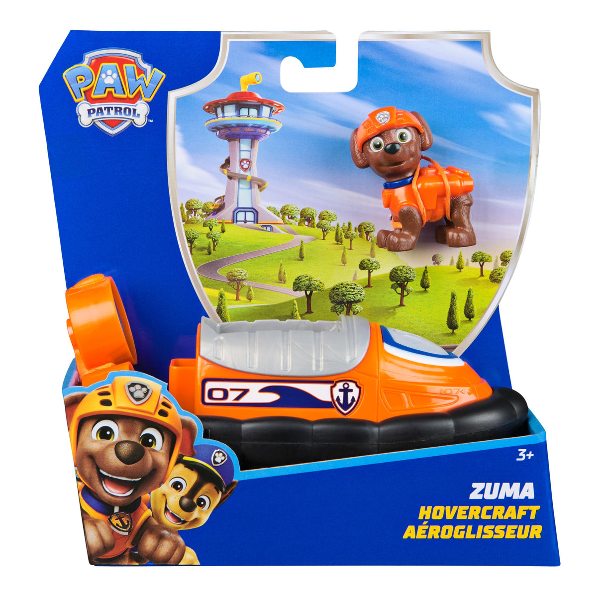Paw Patrol Basic Vehicle with Figure Assorted Design (Selection is random and subject to availability)