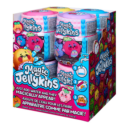 Magic Jellykins Surprise Plush Jar Water-Activated Collectible Toy for Kids 5+