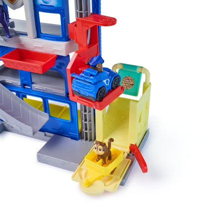 Paw Patrol Search & Rescue HQ Detective Playset with Chase Pup Squad Racer