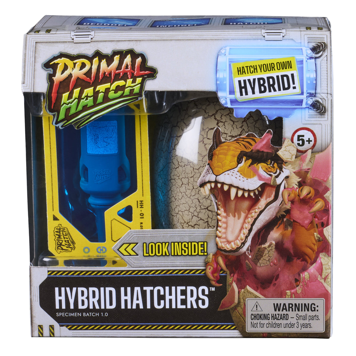 Primal Hatch Hybrid Hatchers Collectible Dinosaur Toy for Kids
