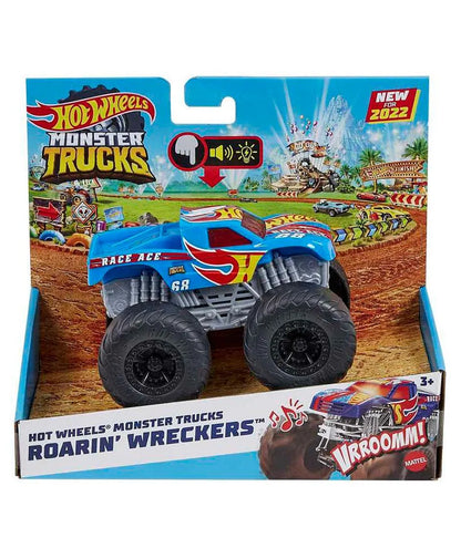 Hot Wheels Monster Trucks Light & Sound Hero 1:43 Scale Assorted Design
