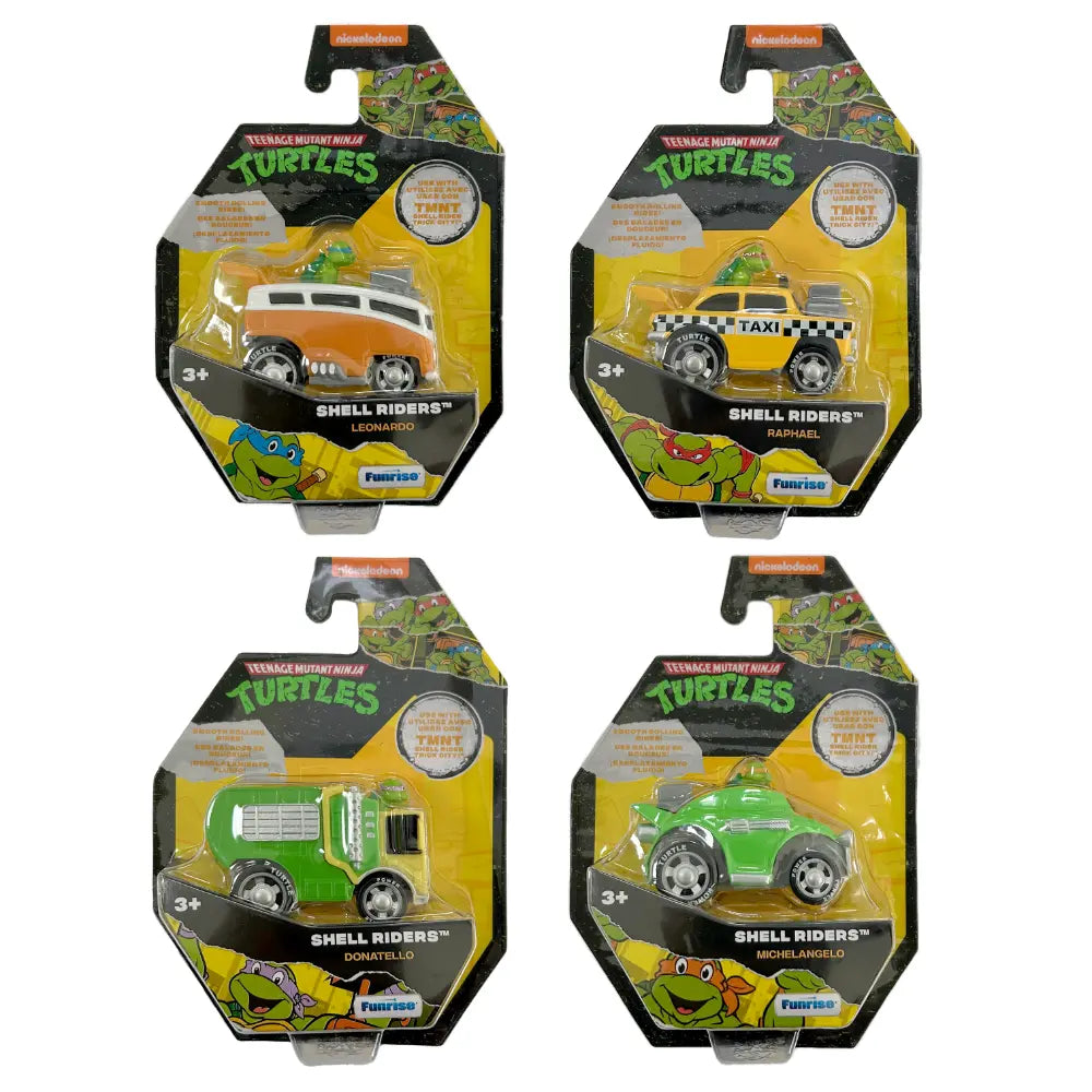 TMNT Die-Cast Shell Riders Classic Value - Sold Each Separately