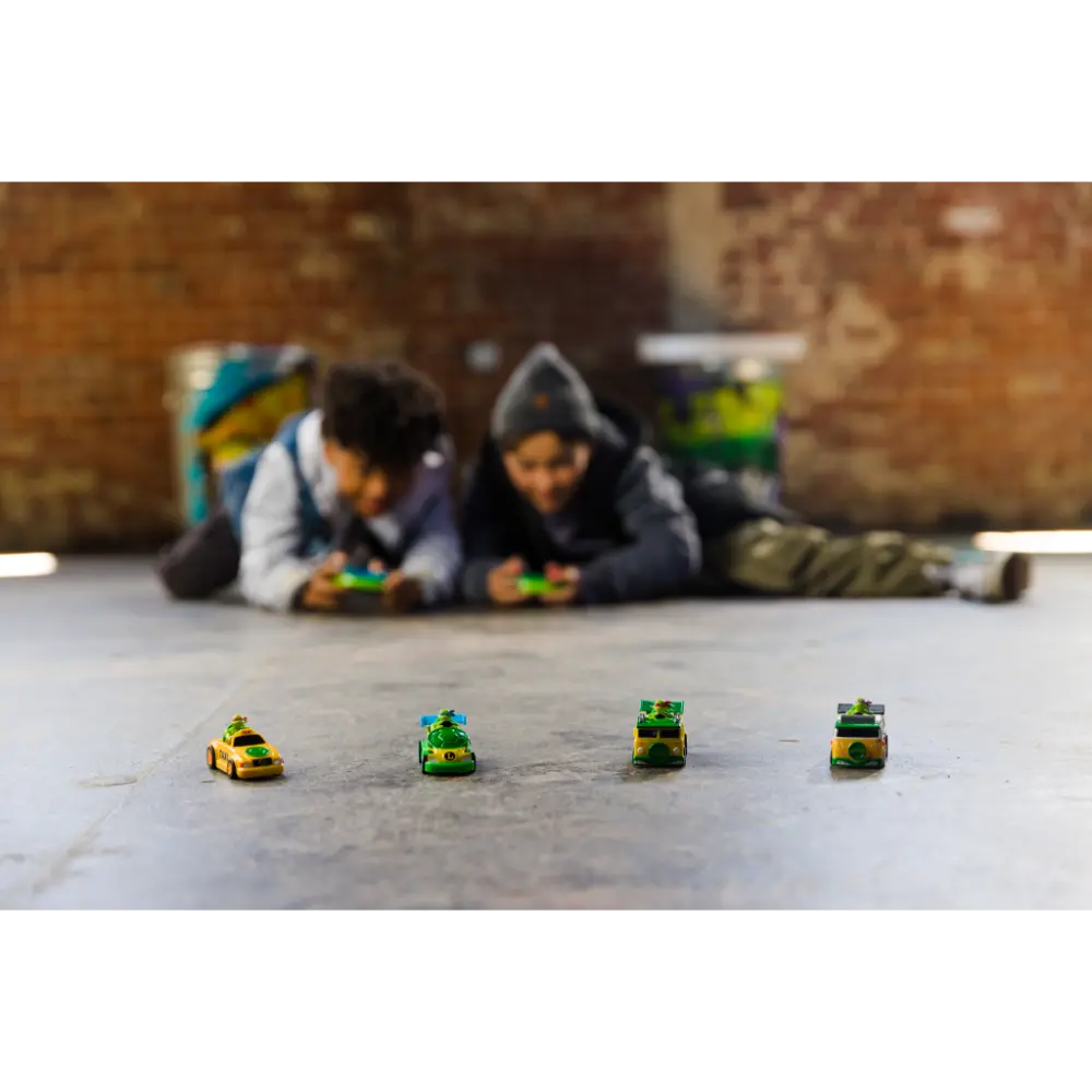 TMNT RC Micro Shell Racers 4 Assortment Battery-Operated