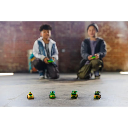 TMNT RC Micro Shell Racers 4 Assortment Battery-Operated