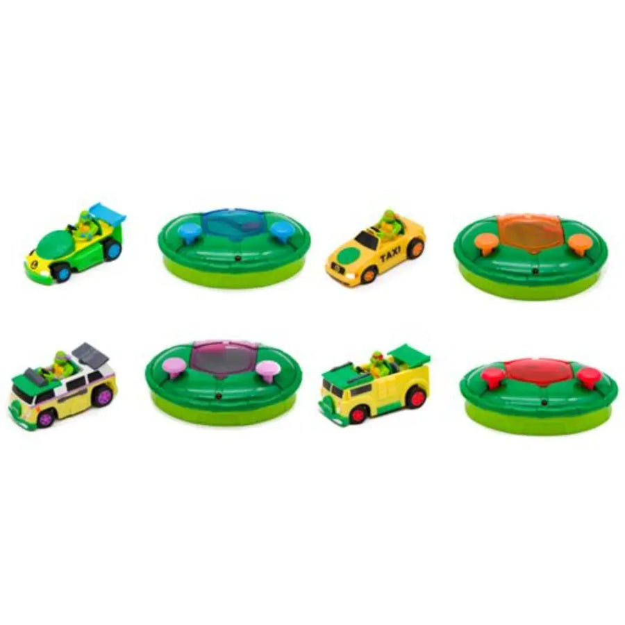 TMNT RC Micro Shell Racers 4 Assortment Battery-Operated