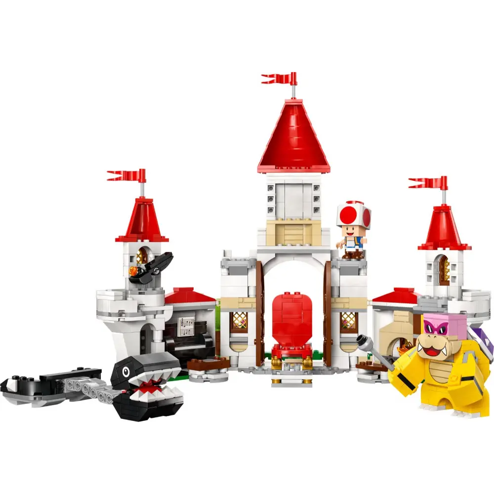Lego Battle with Roy Peaches Castle