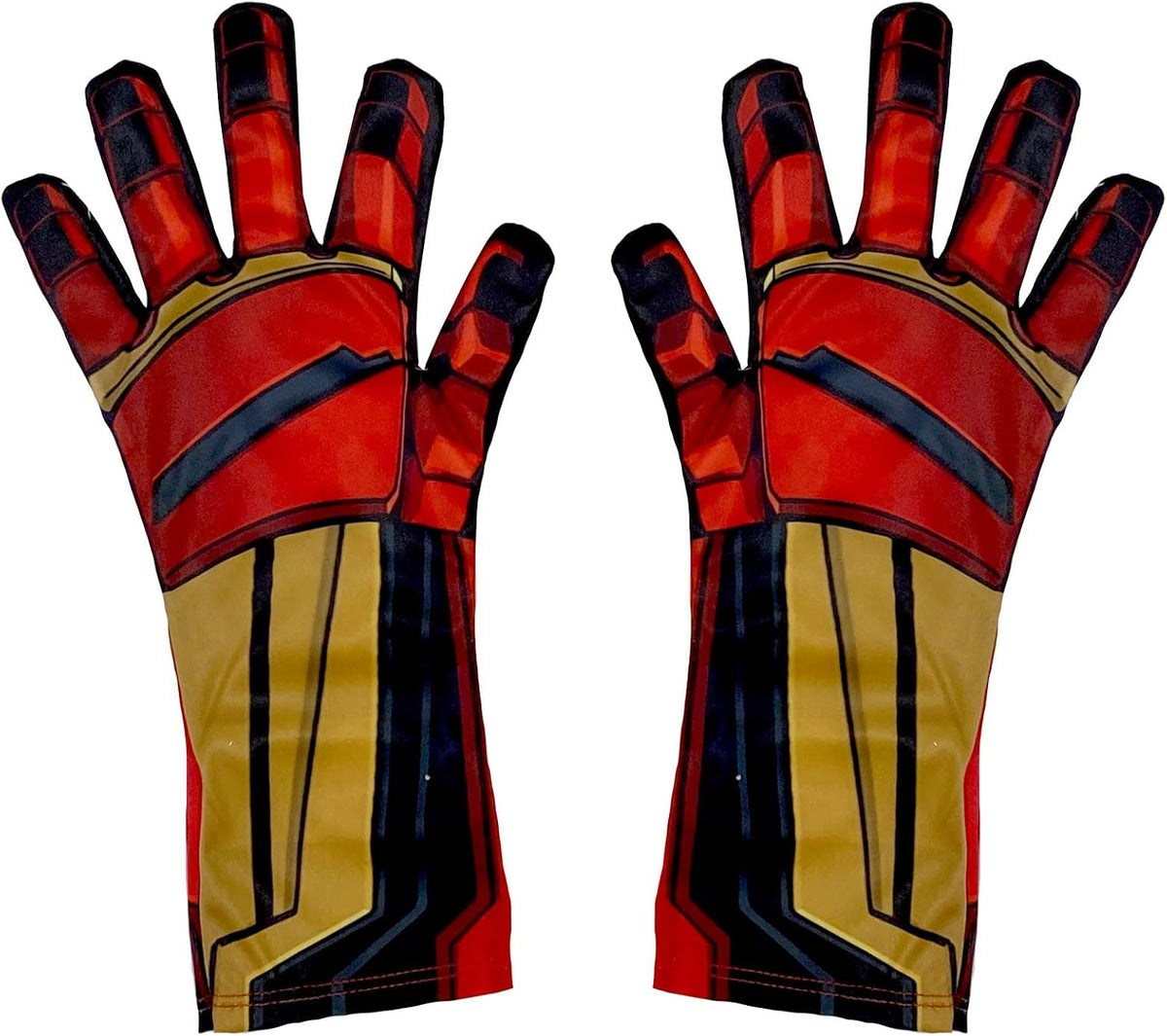 Marvel Avengers Iron Man Deluxe Costume for Kids Superhero Fancy Dress Outfit, 3-4 Years