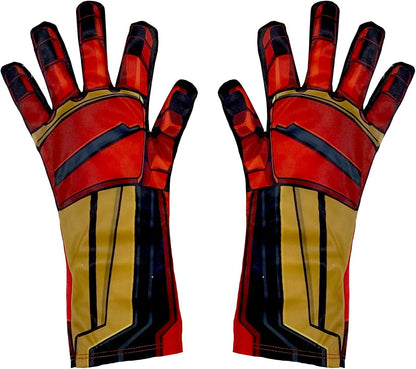 Marvel Avengers Iron Man Deluxe Costume for Kids Superhero Fancy Dress Outfit, 3-4 Years