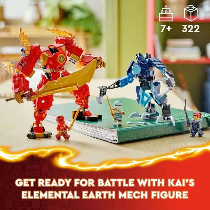Lego Ninjago Kais Elemental Fire Mech