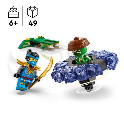 Lego Ninjago Nya Vs Mutation Monster Spinner
