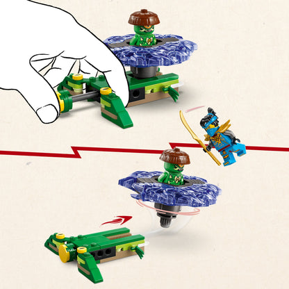 Lego Ninjago Nya Vs Mutation Monster Spinner