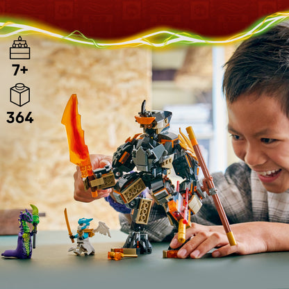 Lego Ninjago Coles Mission Mech & Dragon