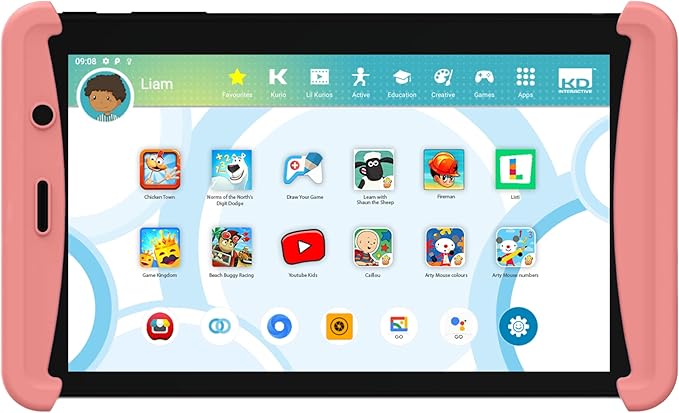 Kurio Tablet Pink Battery-Operated 7 - Inch