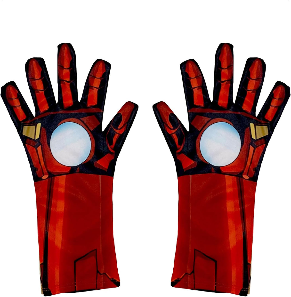 Marvel Avengers Iron Man Deluxe Costume for Kids Superhero Fancy Dress Outfit, 3-4 Years