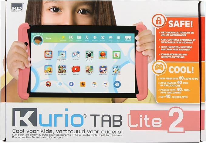 Kurio Tablet Pink Battery-Operated 7 - Inch