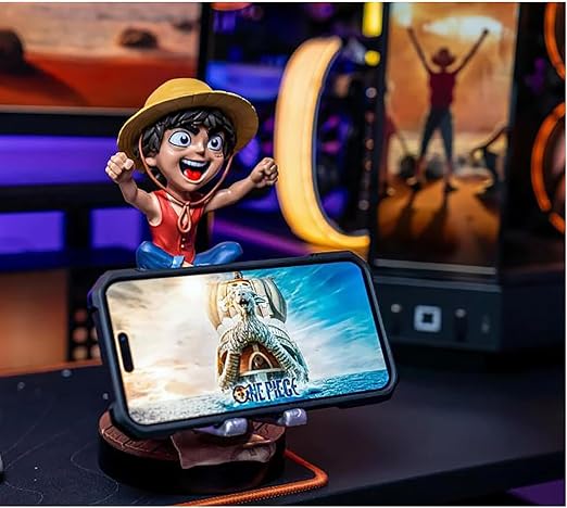 One Piece Luffy Cable Guys Controller & Phone Holder Collectible Stand