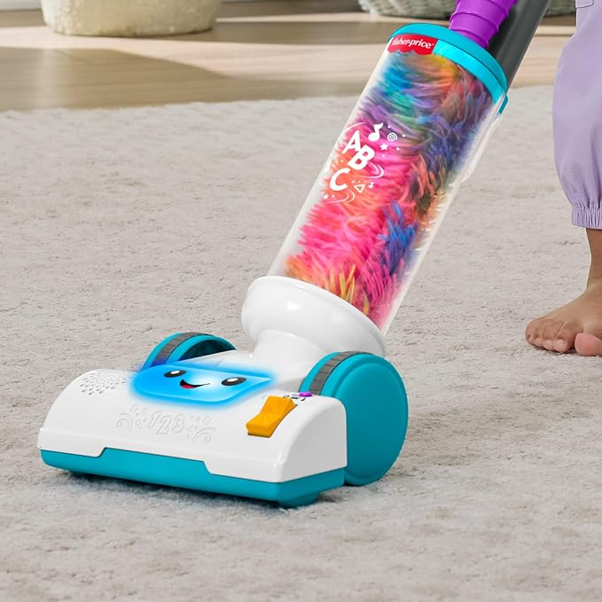 Fisher-Price Laugh & Learn 2-in-1 Learning Vacuum Toy