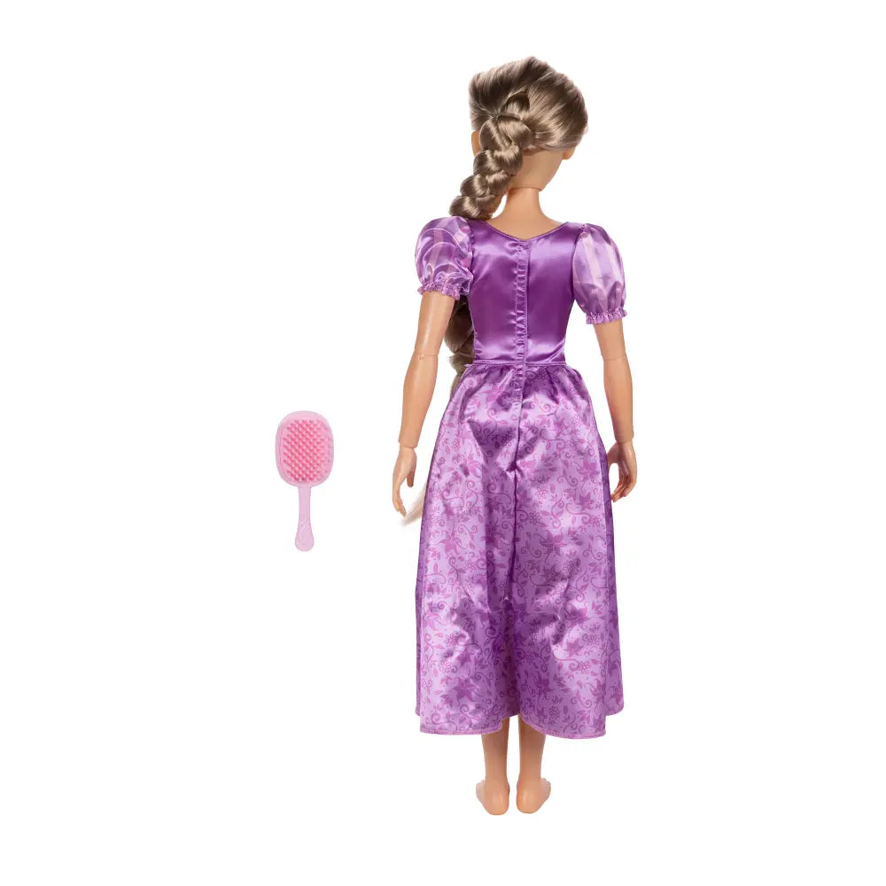 Disney Princess Playdate Rapunzel 32-Inch Doll with Hair Styling Accessories