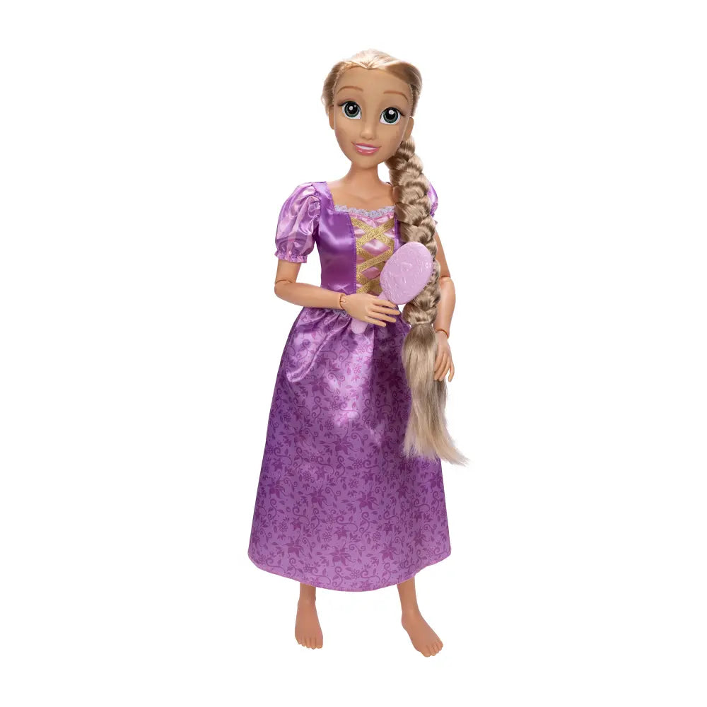 Disney Princess Playdate Rapunzel 32-Inch Doll with Hair Styling Accessories