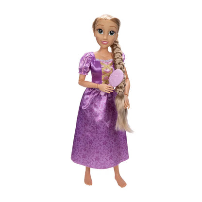Disney Princess Playdate Rapunzel 32-Inch Doll with Hair Styling Accessories