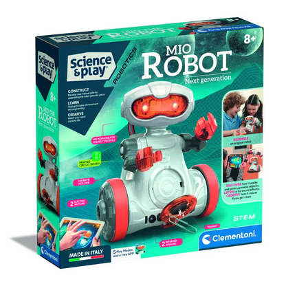 Clementoni Mio The Robot, Battery-Operated