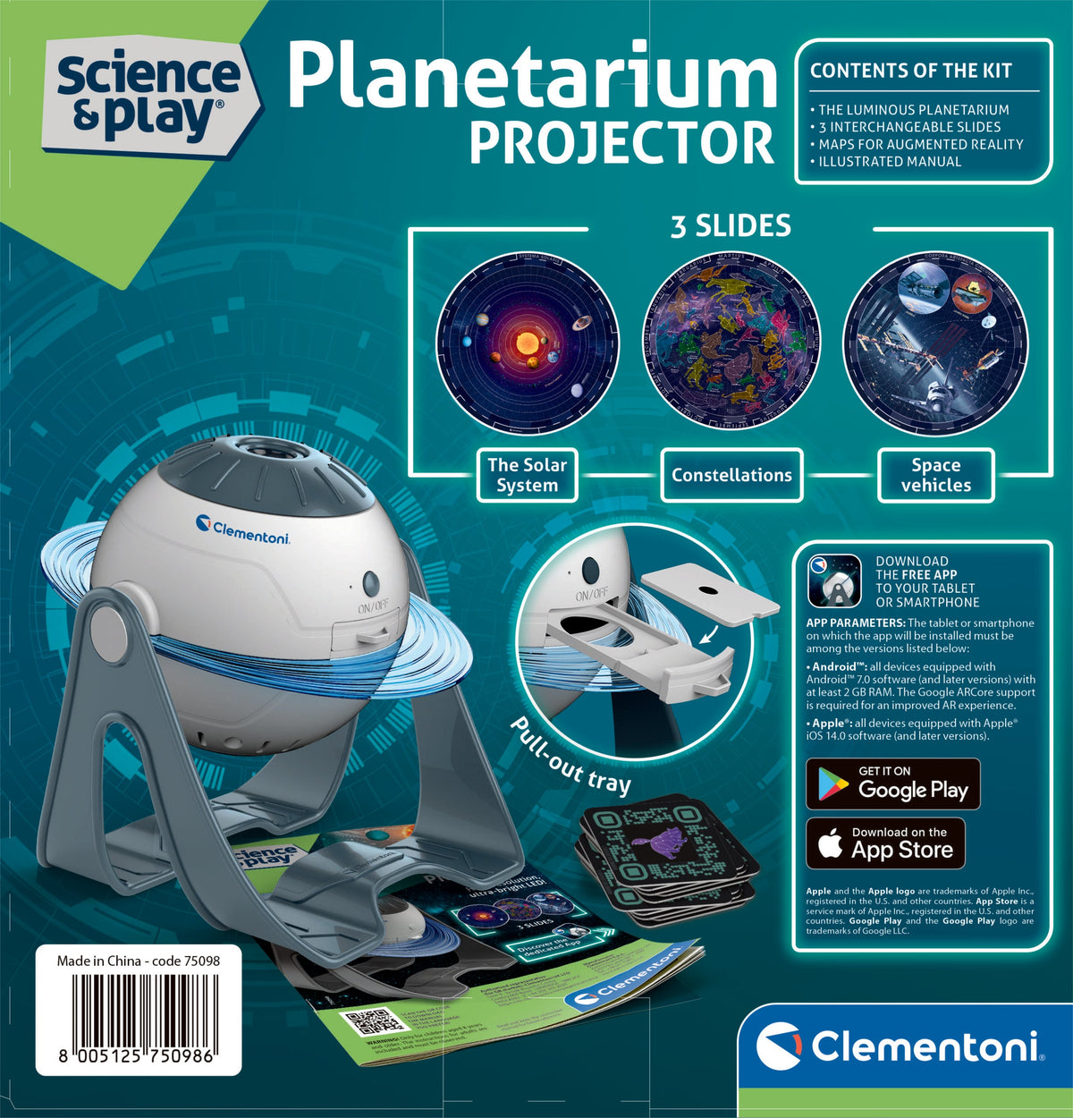 Clementoni Science Planetarium Projector for Kids