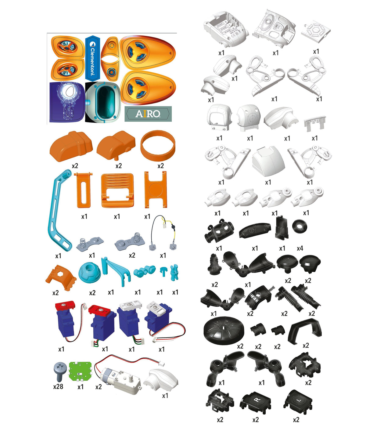 Clementoni Airo Artificial Intel Robotb