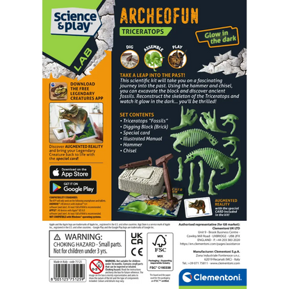 Clementoni Archeofun Triceratop