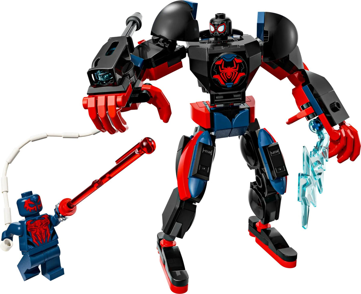 Lego Marvel Miles Morales Mech Vs Spiderman