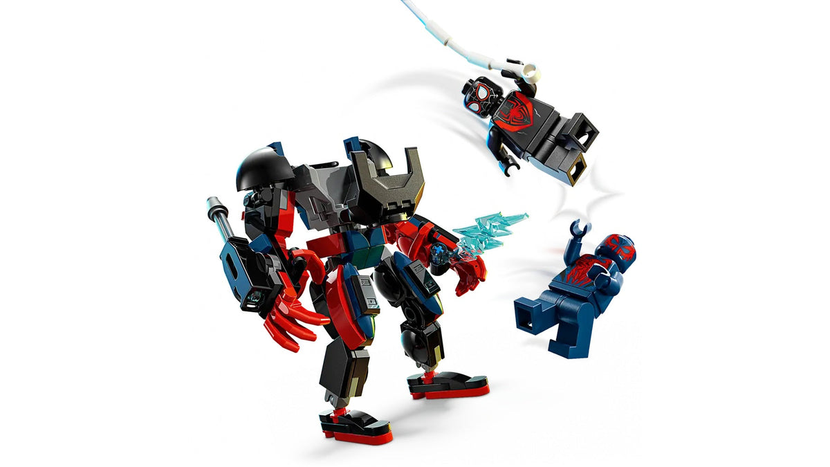 Lego Marvel Miles Morales Mech Vs Spiderman