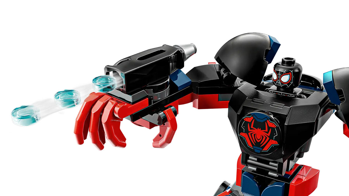 Lego Marvel Miles Morales Mech Vs Spiderman