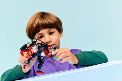 Lego Marvel Miles Morales Mech Vs Spiderman