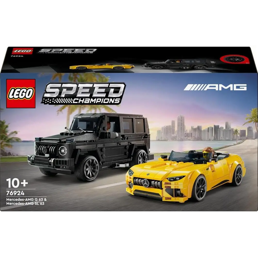 Lego Mercedes AMG G63 & AMG Sl63