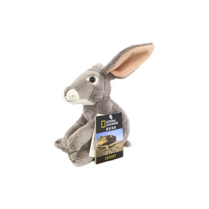Natgeo Plush Premium Jack Rabbit 6 Inch