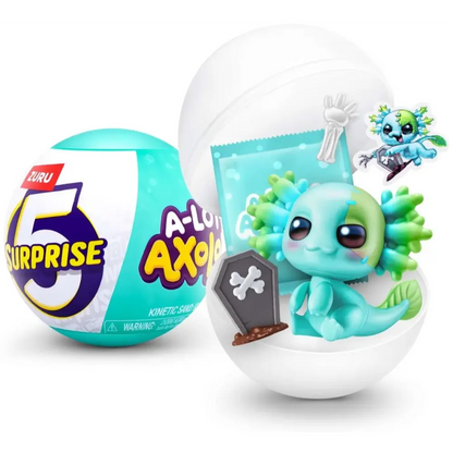 Zuru 5 Surprise Mini Brands! A-Lot-A Axolotls Series 1 Mystery Pack