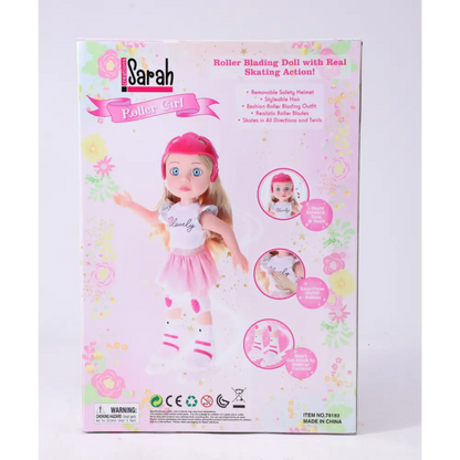 Sarah Creation 14 Inch Skate Doll Battery-Operated
