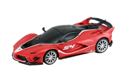 Power Joy RC Ferrari FXX K Evo 1:24 Battery-Operated Racing Toy for Kids & Collectors
