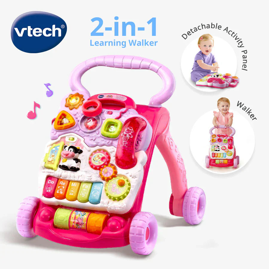 VTech Baby Walker Pink Battery Operated