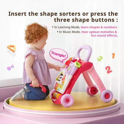 VTech Baby Walker Pink Battery Operated
