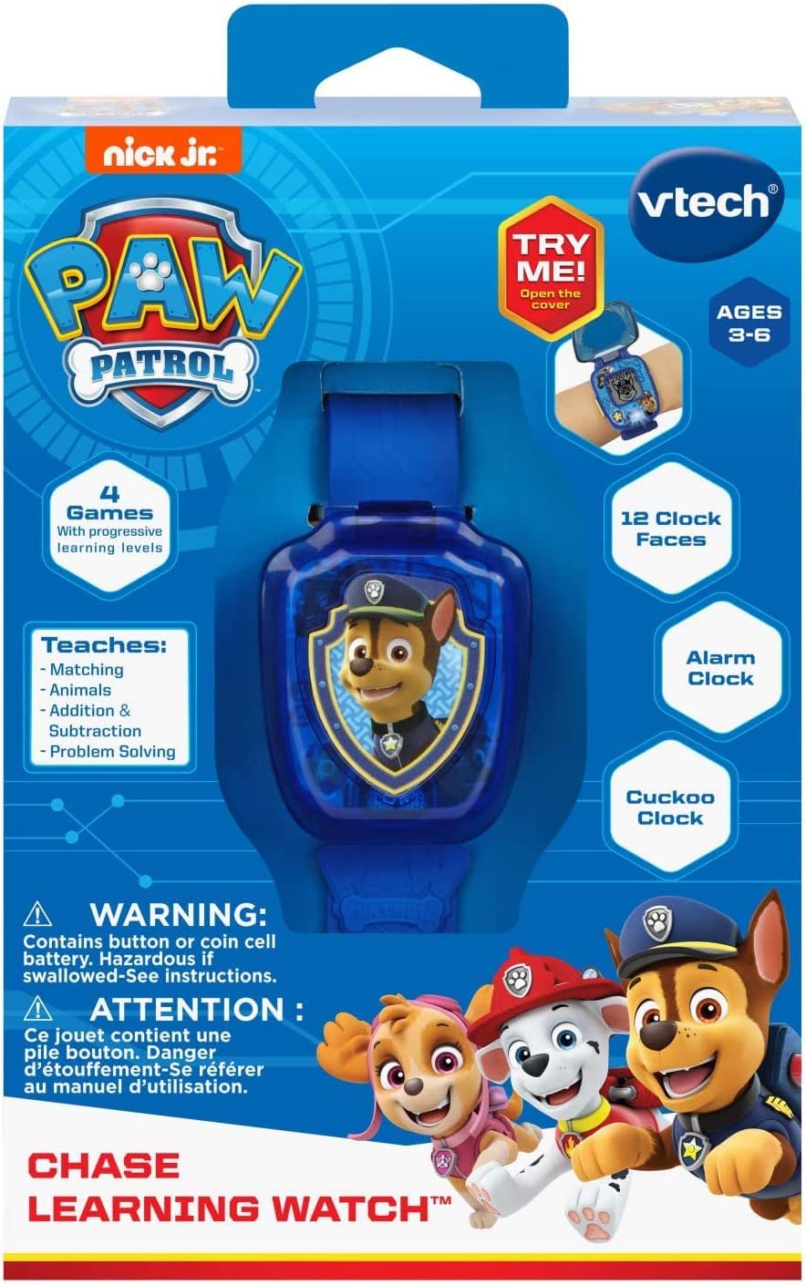 VTech PAW Patrol Chase Learning Watch for Kids