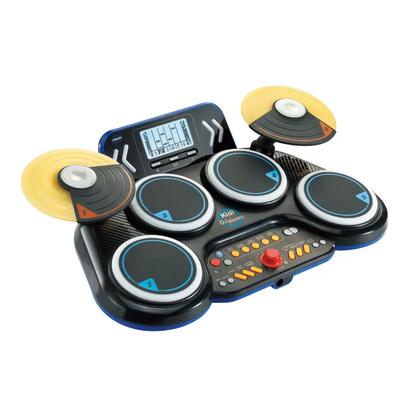 VTech Kidi DJ Drums - Electronic Drums with Light Effects and Learning Mode - For Children