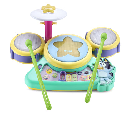 VTech Bluey Hooray Drum Set Interactive Musical Toy