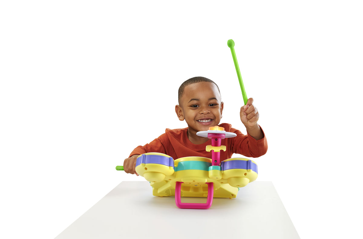 VTech Bluey Hooray Drum Set Interactive Musical Toy