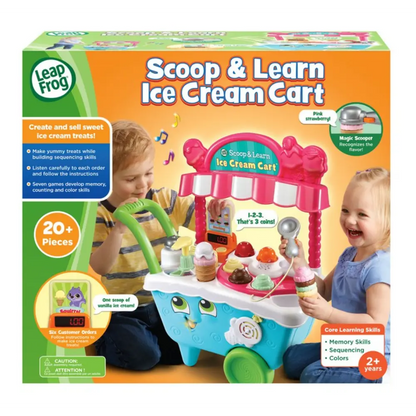 LeapFrog Scoop & Learn Ice Cream Cart Playset