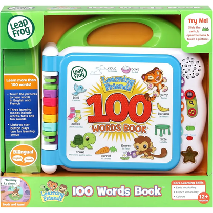 Leapfrog 100 Friends Words Book English France